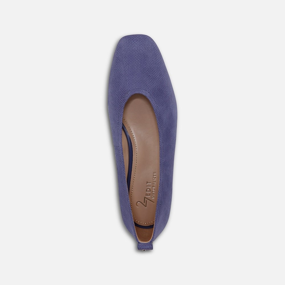 Naturalizer 27 Edit Carla Flat - Future Dusk Blue Suede Naturalizer 27 Edit Carla Flat - Future Dusk Blue Suede