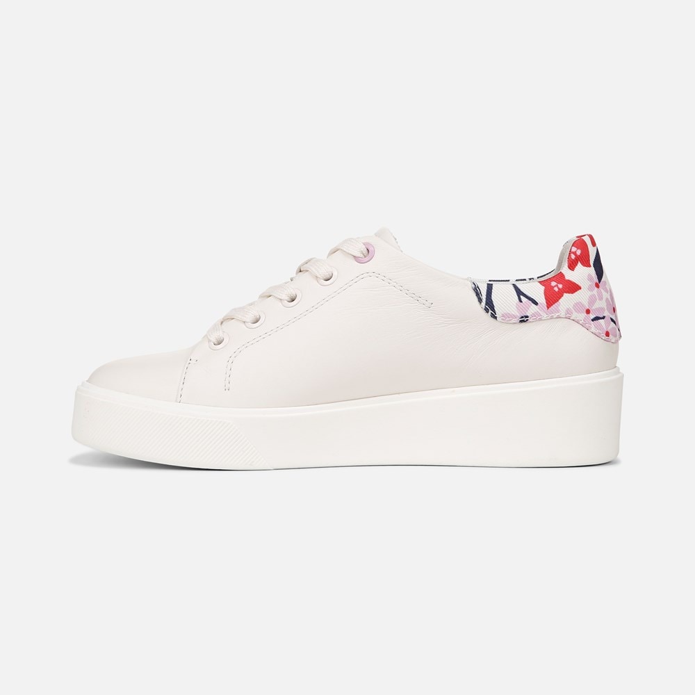 Naturalizer Morrison 2.0 Lace Up Sneaker - White Lilac Leather Naturalizer Morrison 2.0 Lace Up Sneaker - White Lilac Leather