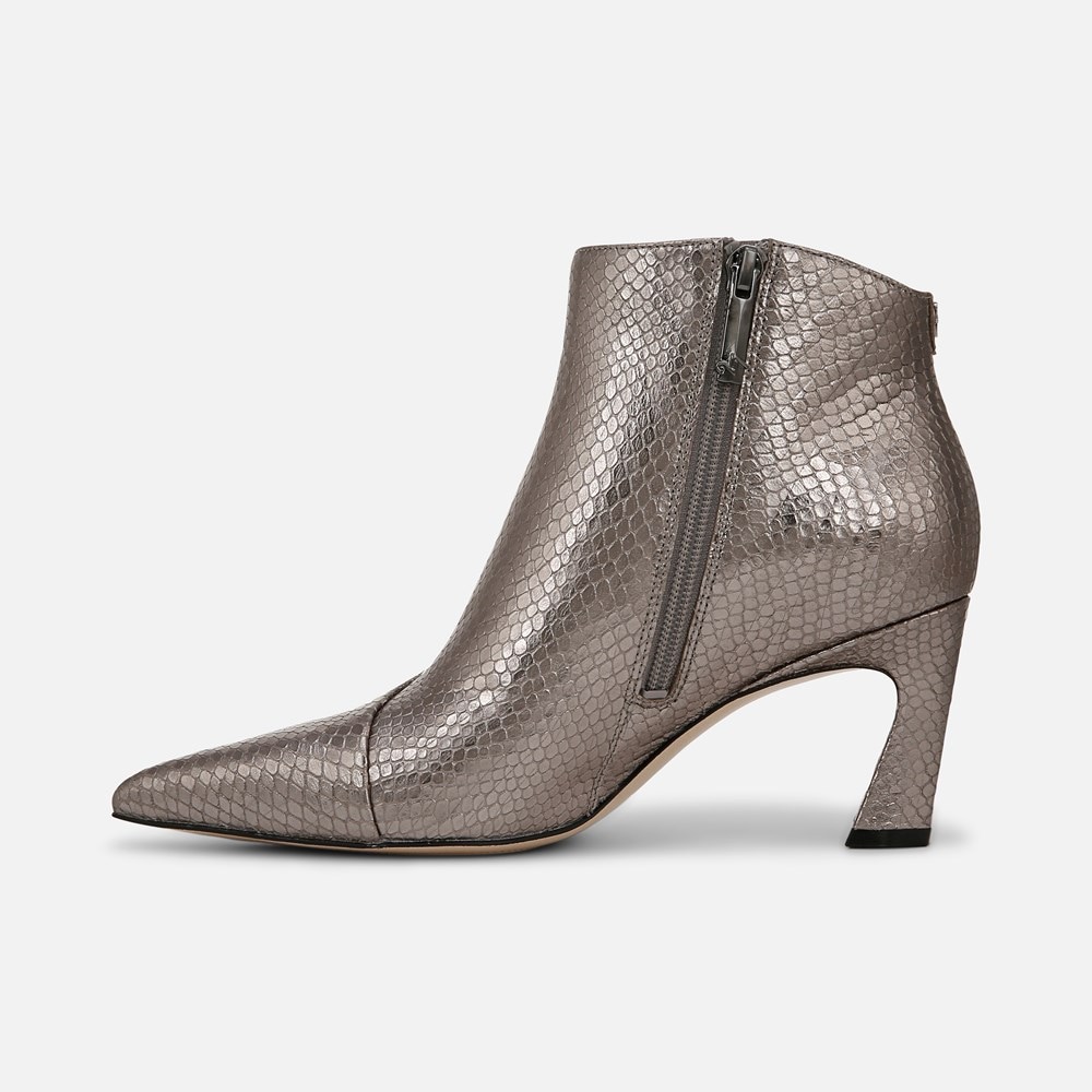 Naturalizer 27 EDIT Esme Bootie - Silver Leather Naturalizer 27 EDIT Esme Bootie - Silver Leather