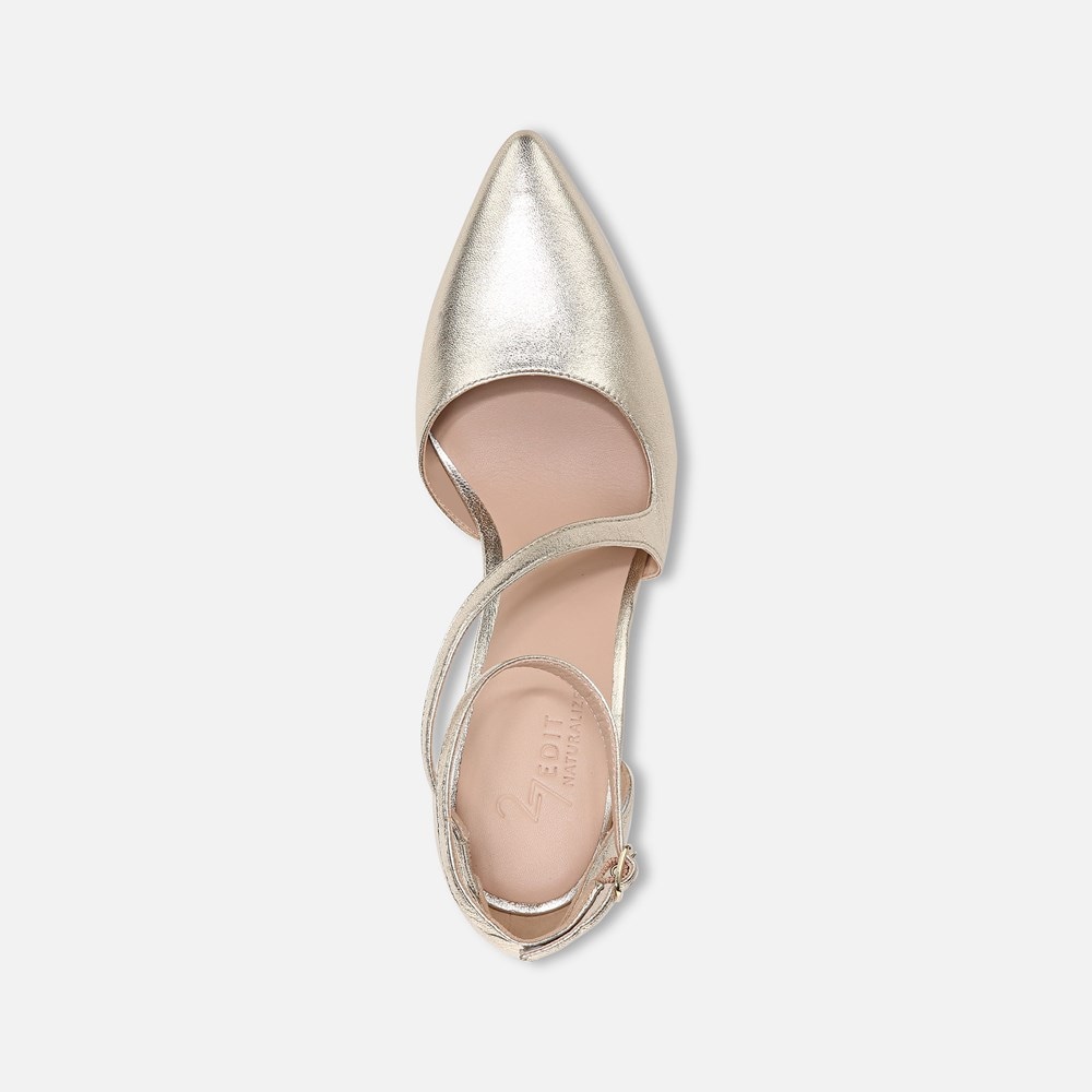 Naturalizer 27 Edit Abilyn Pump - Gold Leather Naturalizer 27 Edit Abilyn Pump - Gold Leather