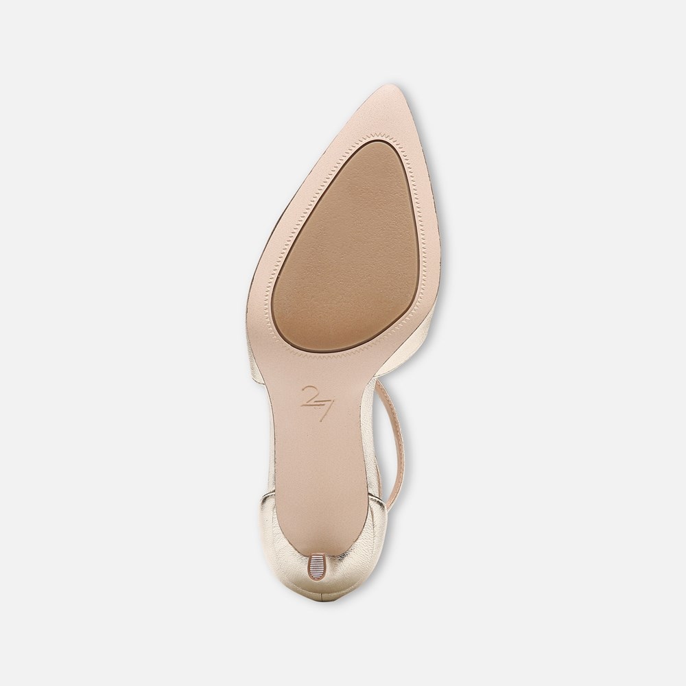 Naturalizer 27 Edit Abilyn Pump - Gold Leather Naturalizer 27 Edit Abilyn Pump - Gold Leather