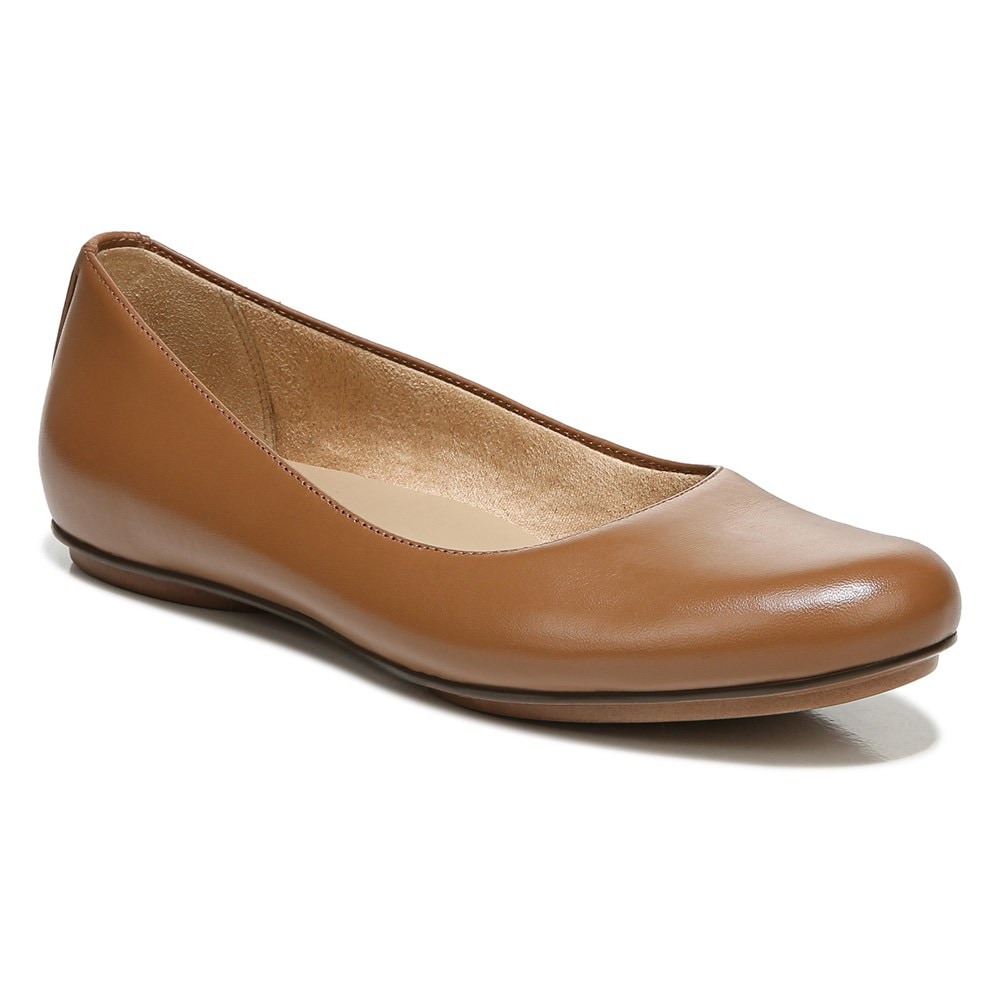 Naturalizer Maxwell Ballet Flat - English Tea Leather Naturalizer Maxwell Ballet Flat - English Tea Leather