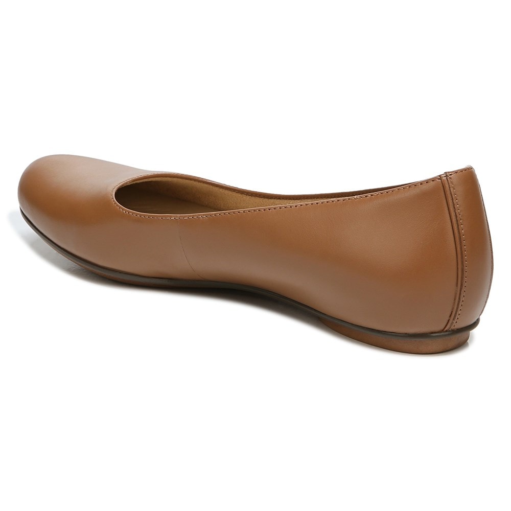 Naturalizer Maxwell Ballet Flat - English Tea Leather Naturalizer Maxwell Ballet Flat - English Tea Leather