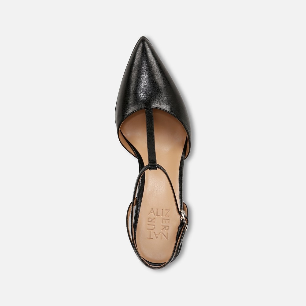 Naturalizer Astrid Pump - Black Leather Naturalizer Astrid Pump - Black Leather