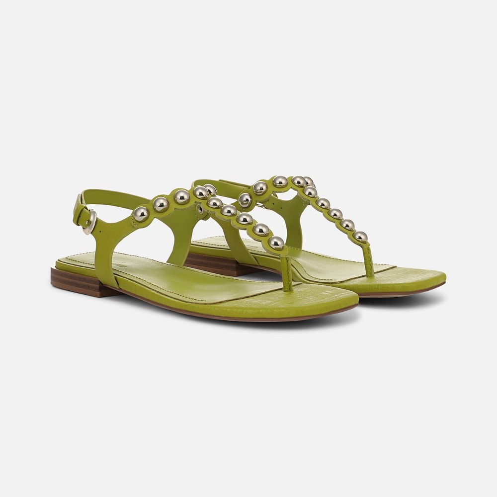 Naturalizer 27 EDIT Nara Sandal - Chartreuse Green Leather Naturalizer 27 EDIT Nara Sandal - Chartreuse Green Leather