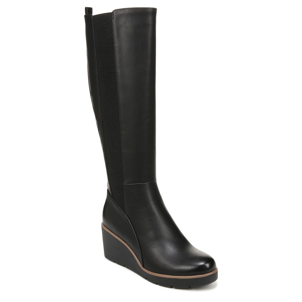 Naturalizer SOUL Adrian Knee High Boot - Black Synthetic Naturalizer SOUL Adrian Knee High Boot - Black Synthetic