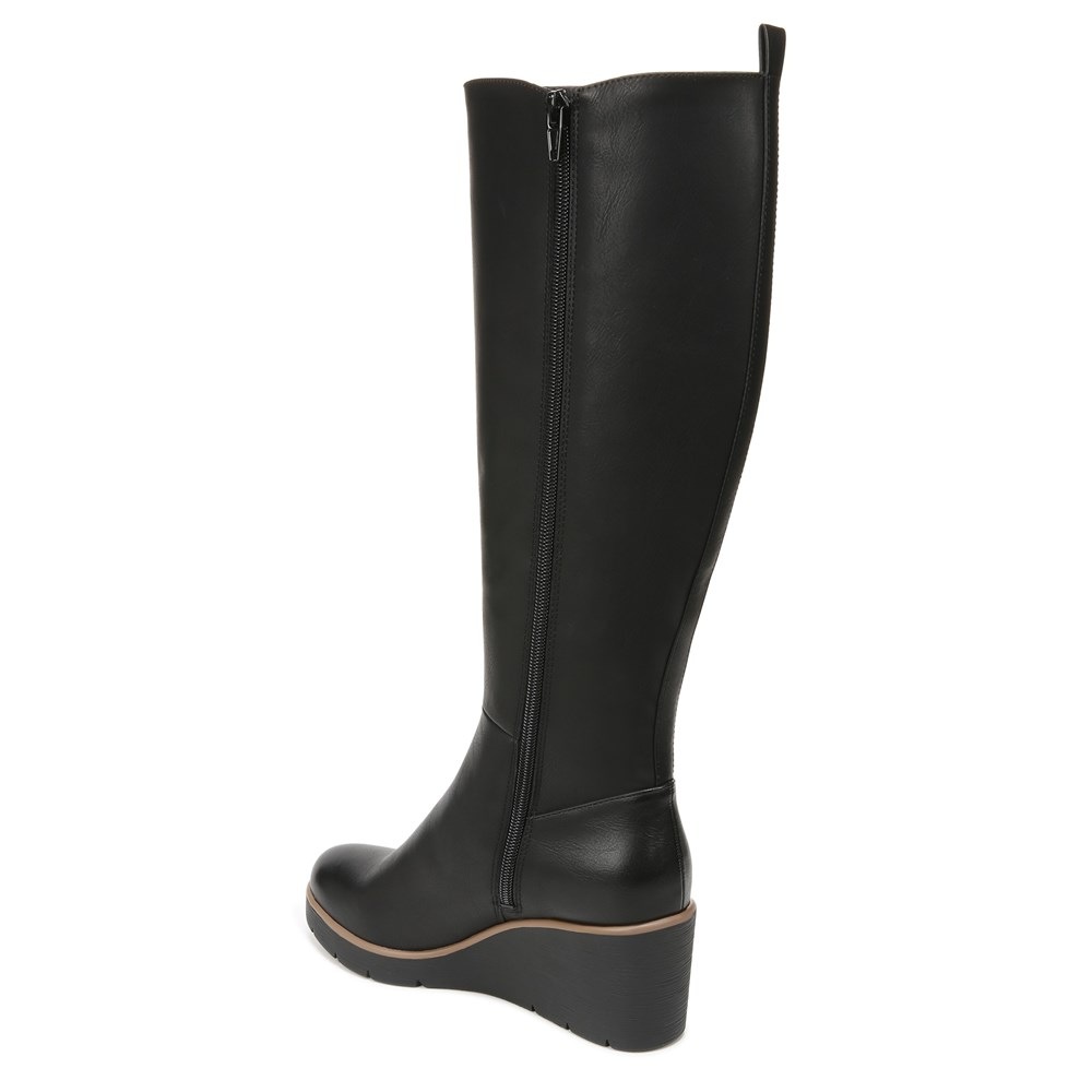 Naturalizer SOUL Adrian Knee High Boot - Black Synthetic Naturalizer SOUL Adrian Knee High Boot - Black Synthetic