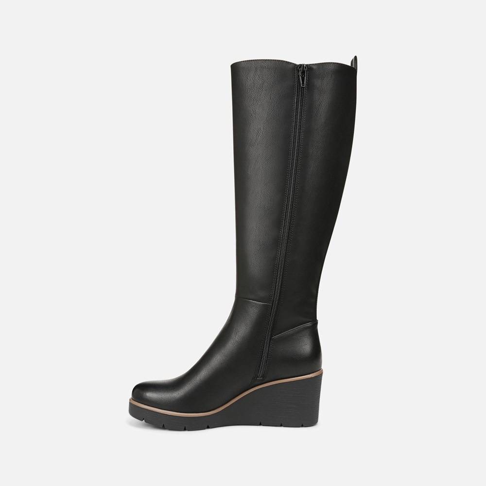 Naturalizer SOUL Adrian Knee High Boot - Black Synthetic Naturalizer SOUL Adrian Knee High Boot - Black Synthetic