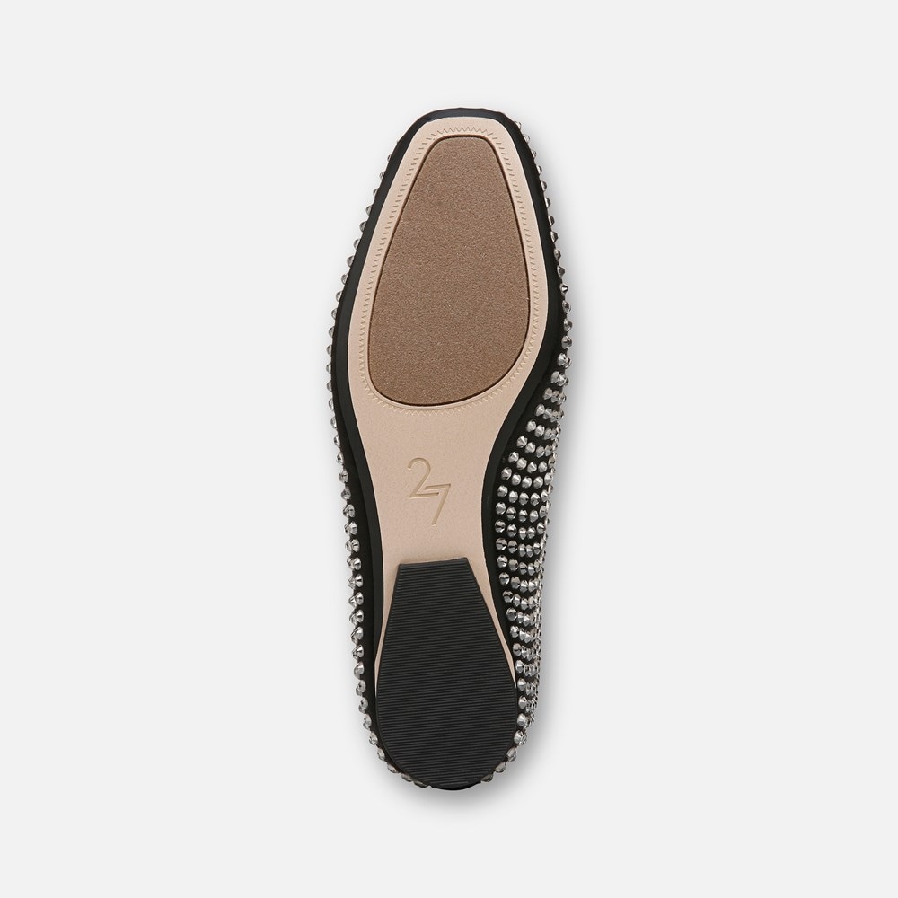 Naturalizer 27 Edit Carla Flat - Black Satin Naturalizer 27 Edit Carla Flat - Black Satin