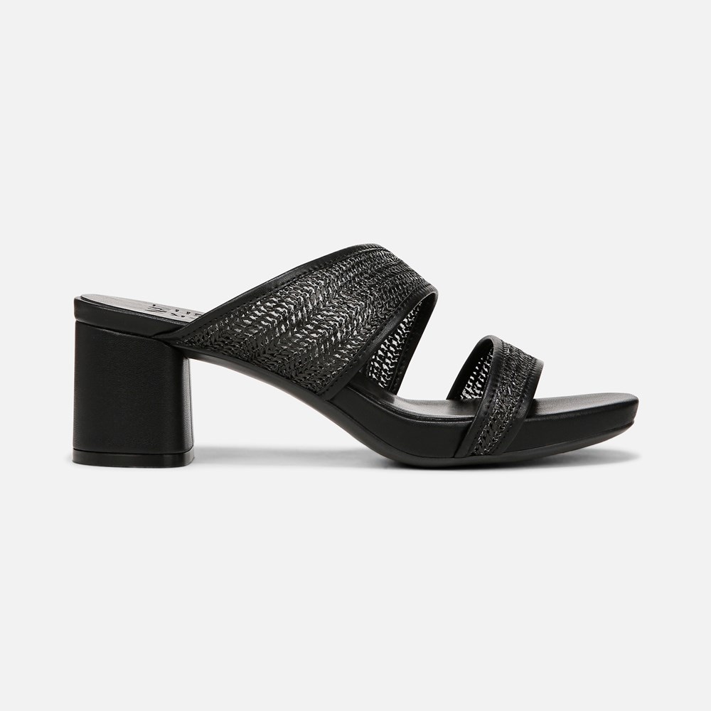 Naturalizer Inez Dress Sandal - Black Fabric
