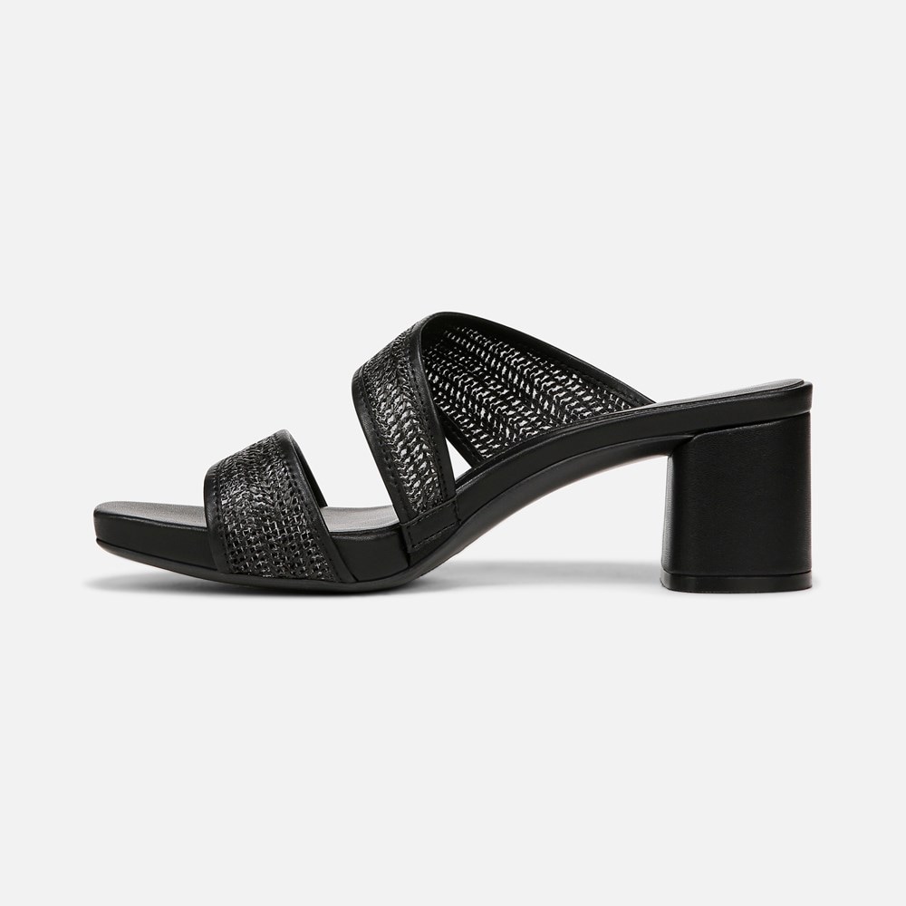 Naturalizer Inez Dress Sandal - Black Fabric