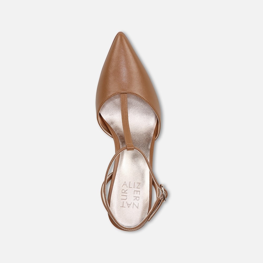 Naturalizer Astrid Pump - Café Leather Naturalizer Astrid Pump - Café Leather