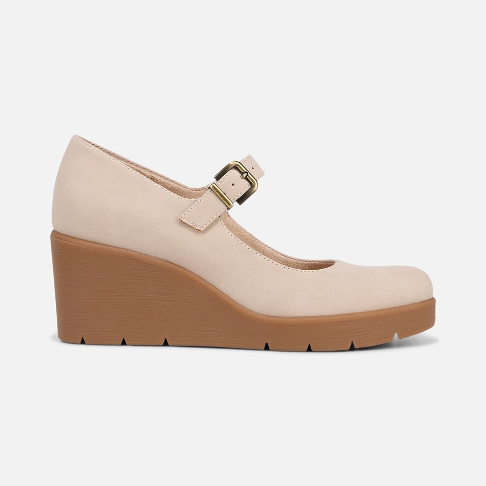 Naturalizer SOUL Adore Mary Jane Wedge - Porcelain Naturalizer SOUL Adore Mary Jane Wedge - Porcelain