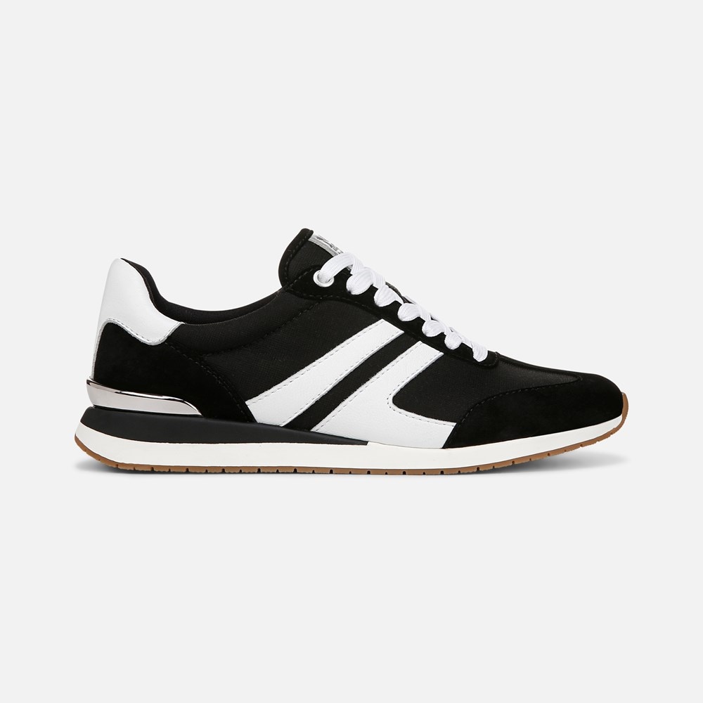 Naturalizer Lorena Lace Up Sneaker - Black Fabric \\u0026 Suede Naturalizer Lorena Lace Up Sneaker - Black Fabric \\u0026 Suede