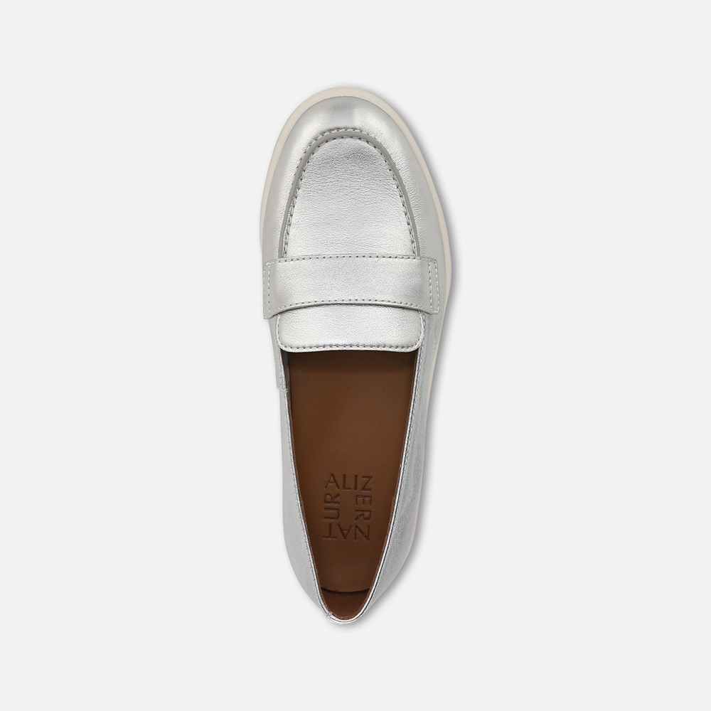 Naturalizer Karis Loafer - Silver Leather Naturalizer Karis Loafer - Silver Leather