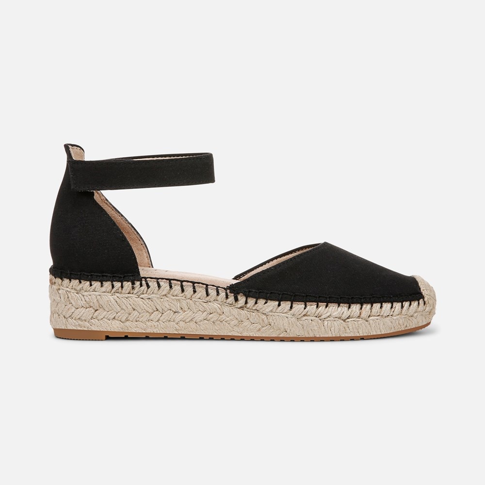 Naturalizer SOUL Wren Espadrille - Black Canvas Naturalizer SOUL Wren Espadrille - Black Canvas
