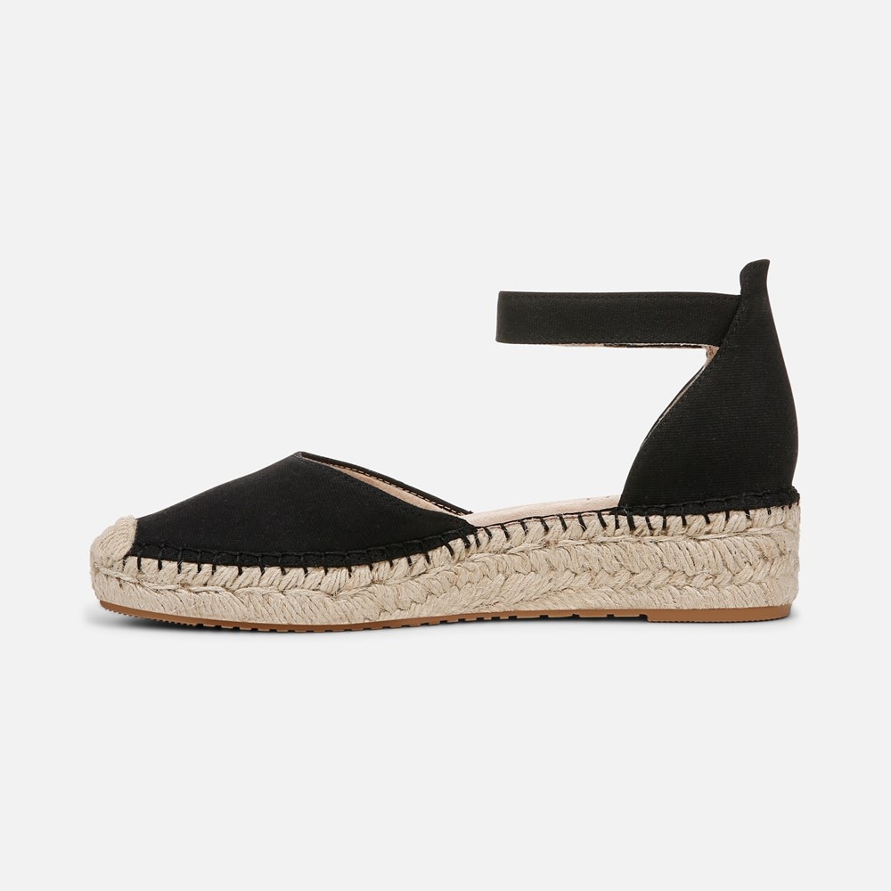Naturalizer SOUL Wren Espadrille - Black Canvas Naturalizer SOUL Wren Espadrille - Black Canvas