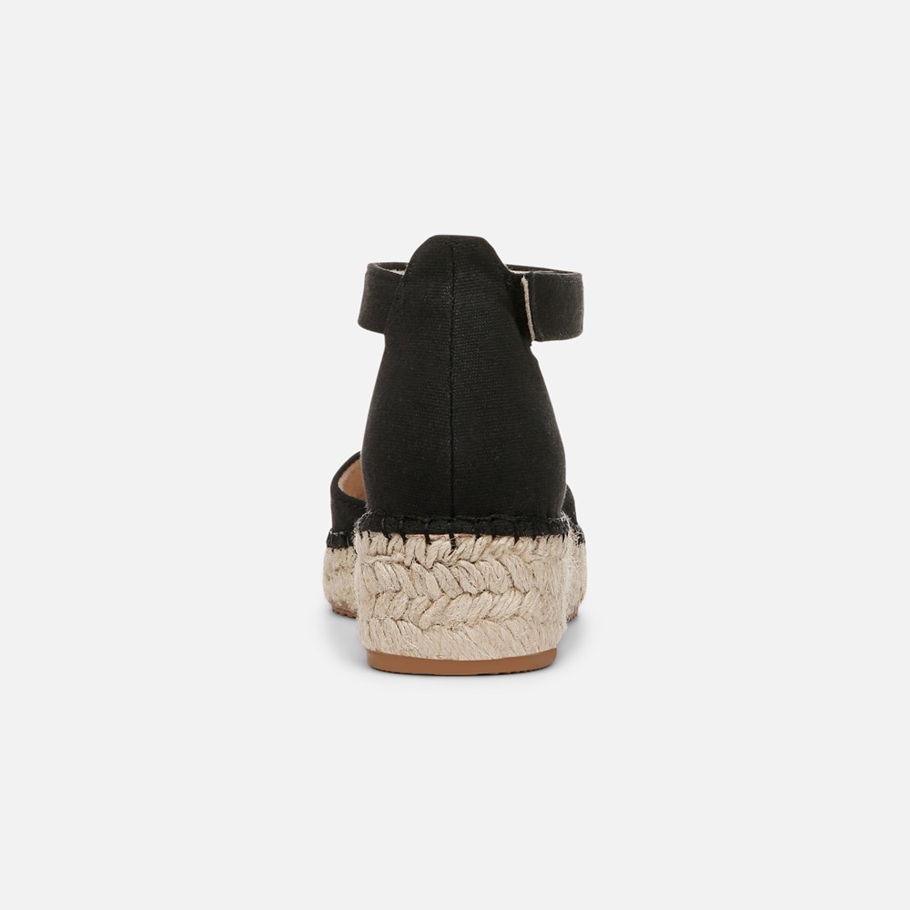 Naturalizer SOUL Wren Espadrille - Black Canvas Naturalizer SOUL Wren Espadrille - Black Canvas