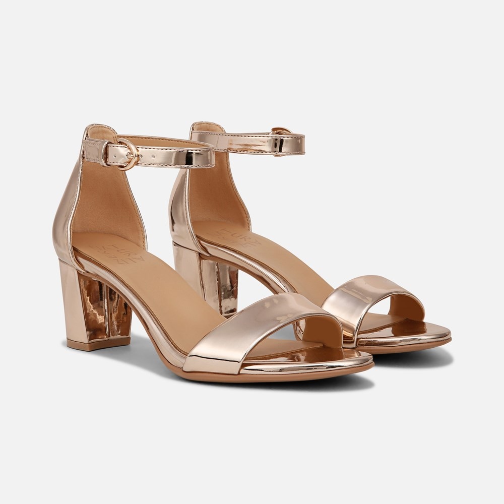 Naturalizer Vera Dress Sandal - Rose Gold