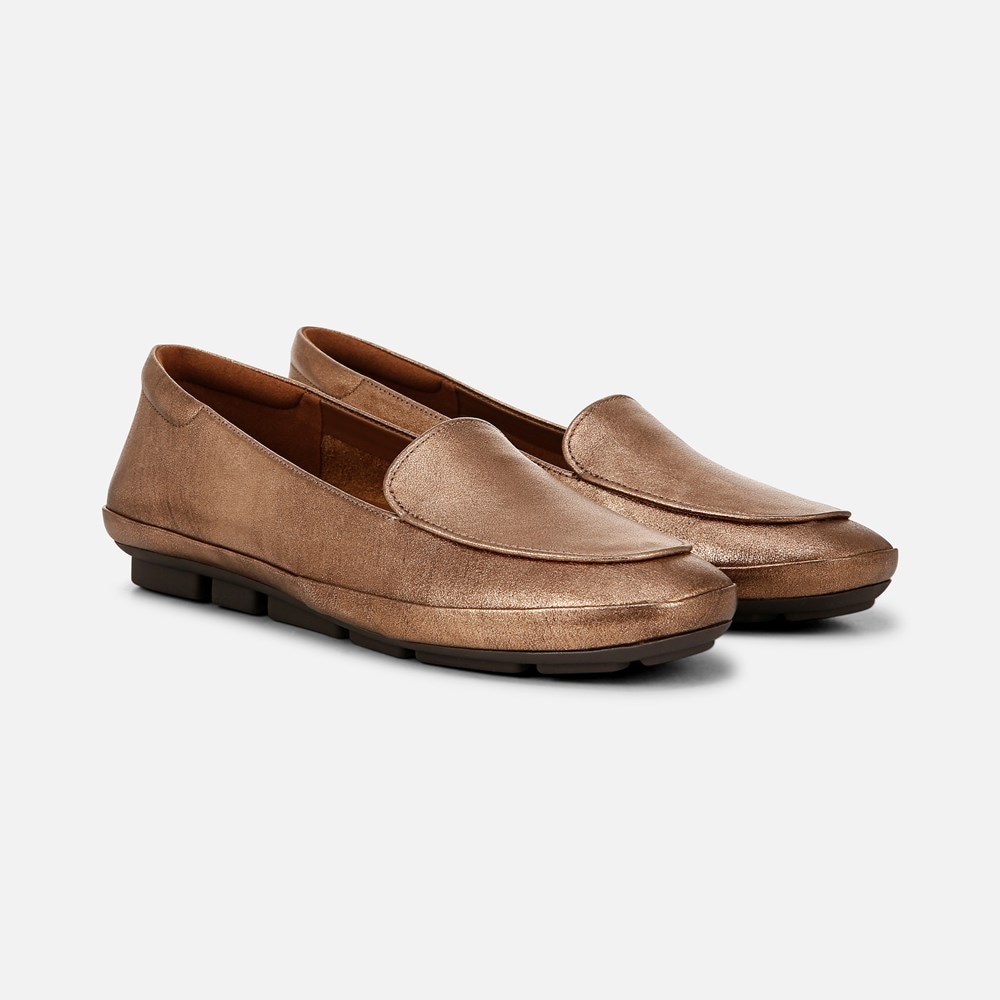 Naturalizer Bashful Loafer - Soft Bronze Leather