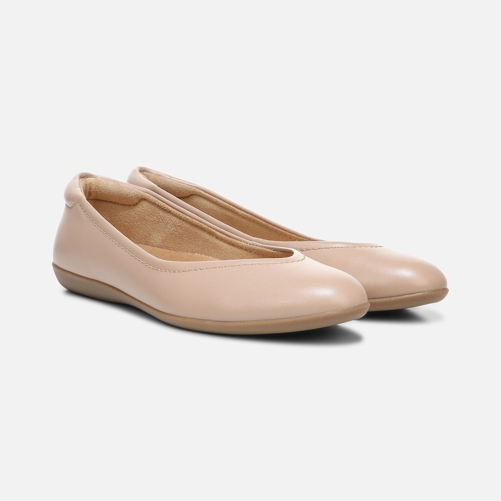 Naturalizer Vivienne Flat - Crème Brulee Leather