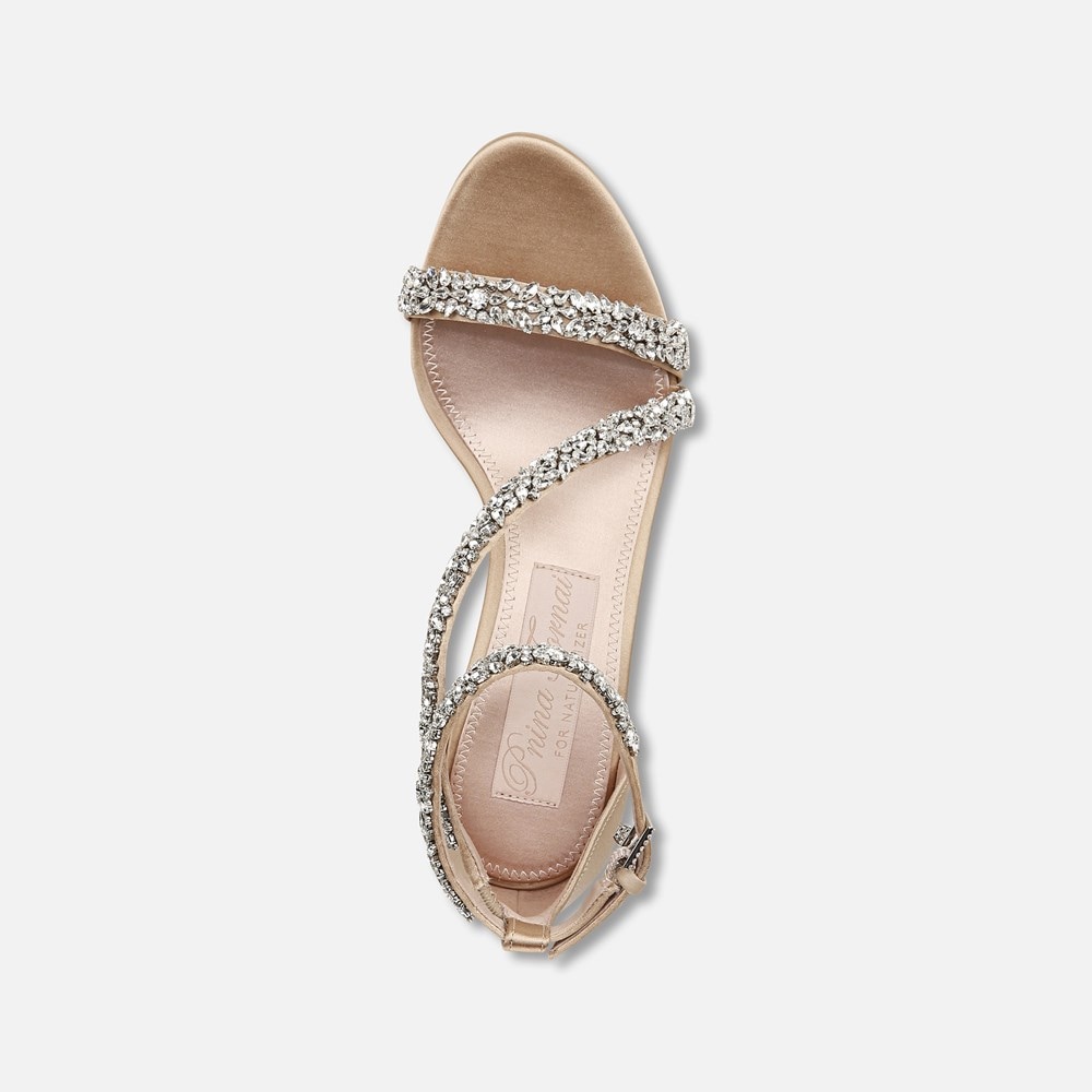 Naturalizer Ahava Dress Sandal - Pnina Nude Fabric Naturalizer Ahava Dress Sandal - Pnina Nude Fabric
