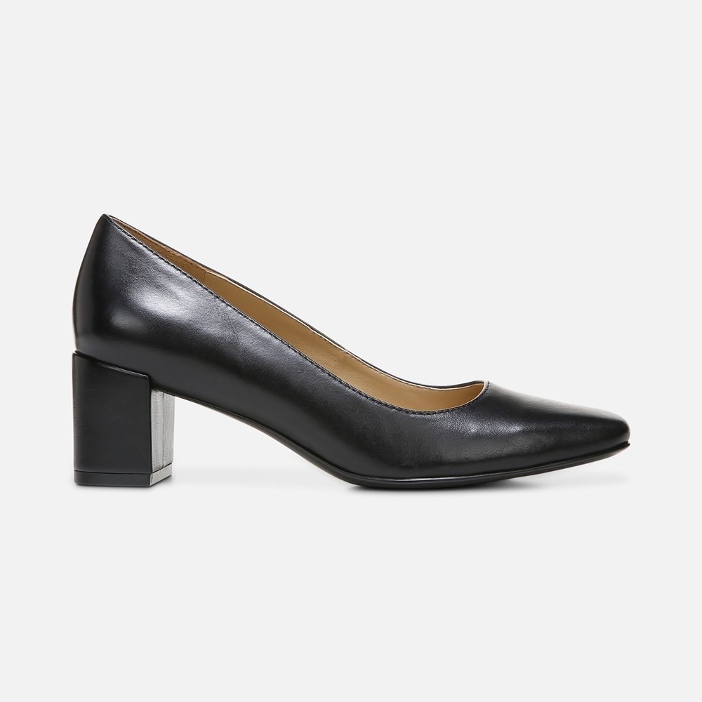 Naturalizer Karina Pump - Black Leather Naturalizer Karina Pump - Black Leather