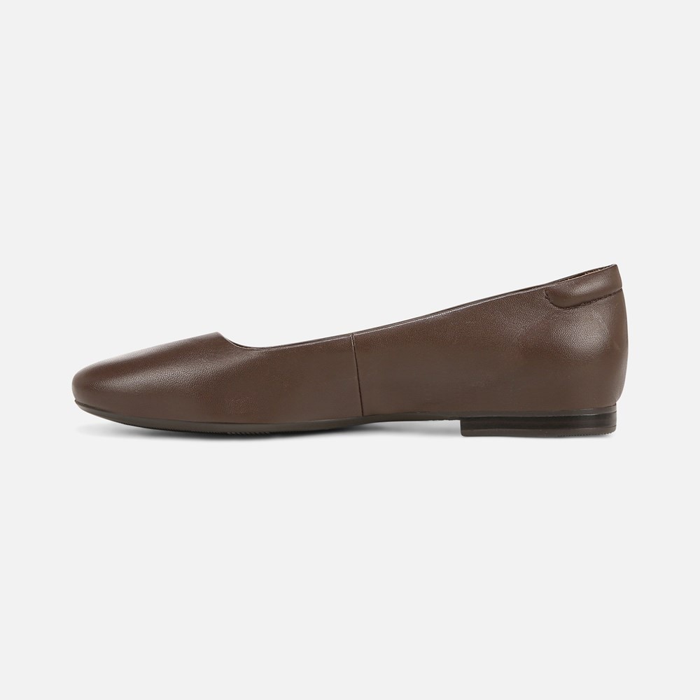 Naturalizer Kelly Ballet Flat - Chocolate Bar Leather Naturalizer Kelly Ballet Flat - Chocolate Bar Leather