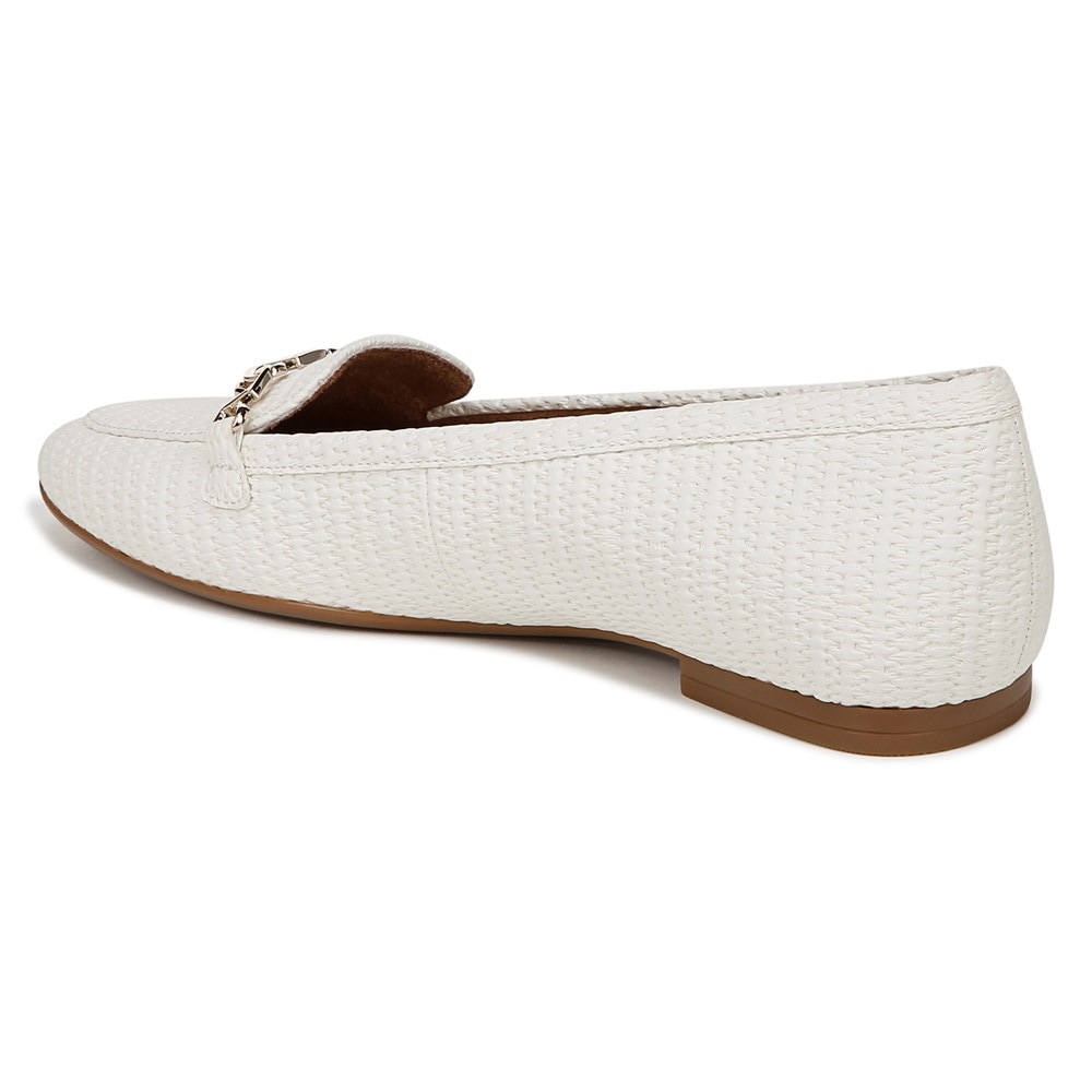 Naturalizer Jemi Loafer - White Woven Fabric Naturalizer Jemi Loafer - White Woven Fabric