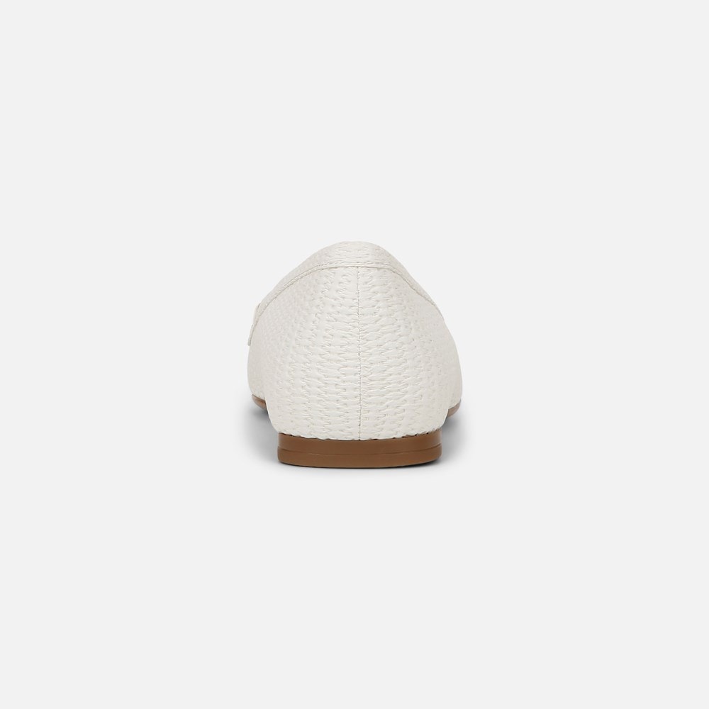 Naturalizer Jemi Loafer - White Woven Fabric Naturalizer Jemi Loafer - White Woven Fabric