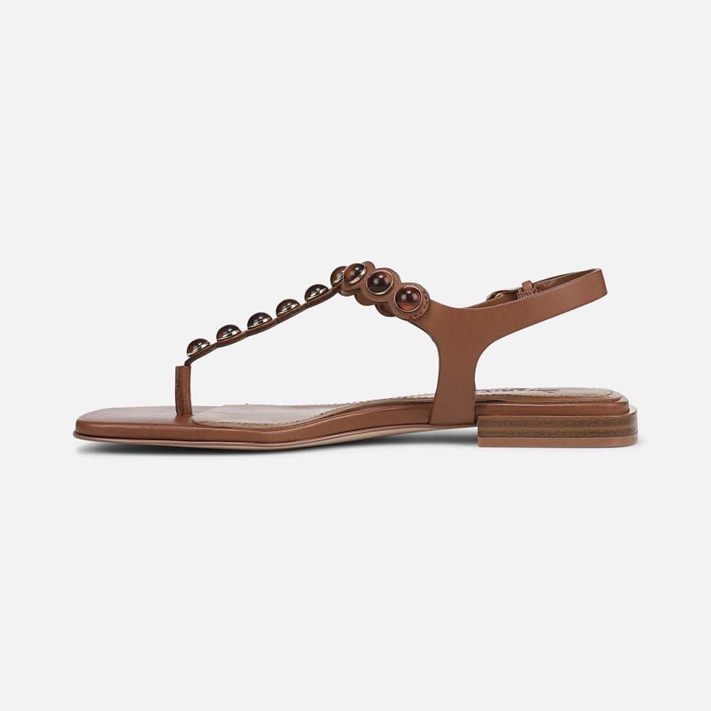 Naturalizer 27 EDIT Nara Sandal - English Tea Brown Leather Naturalizer 27 EDIT Nara Sandal - English Tea Brown Leather