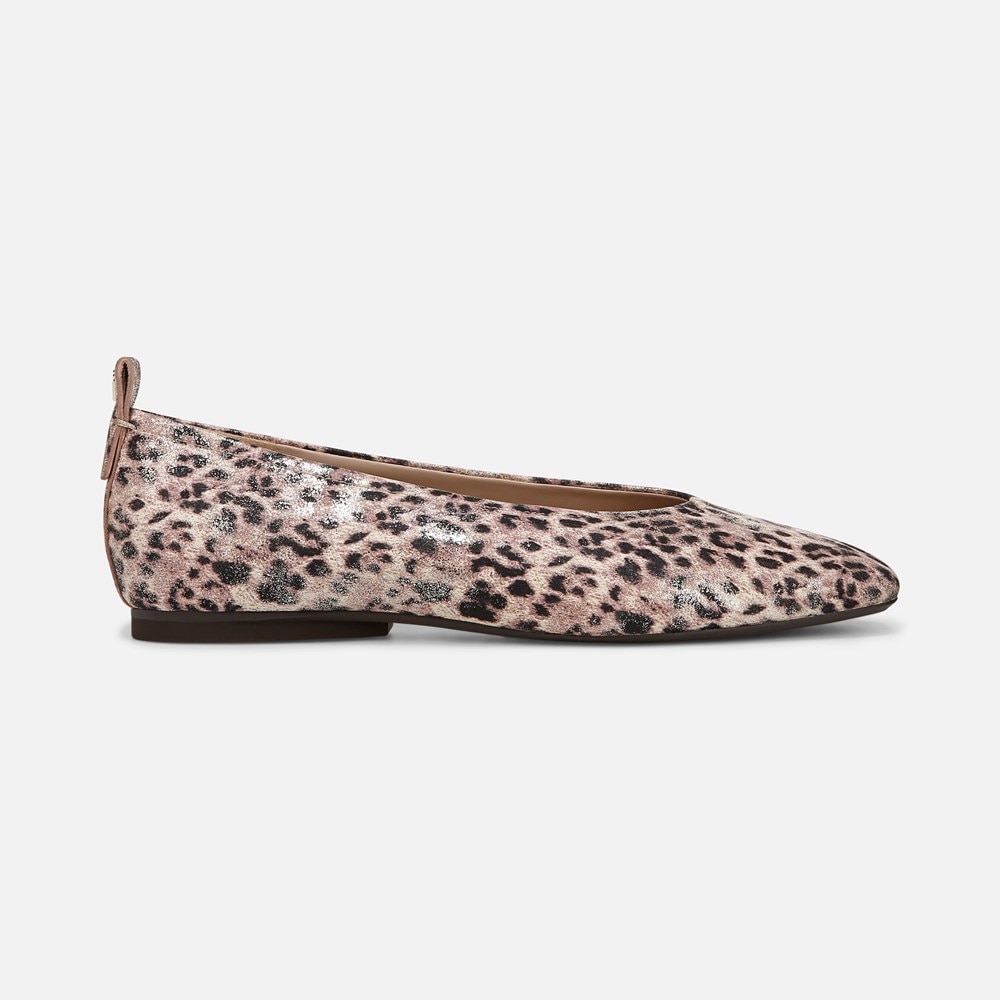 Naturalizer 27 Edit Carla Flat - Leopard Metallic Print Leather Naturalizer 27 Edit Carla Flat - Leopard Metallic Print Leather