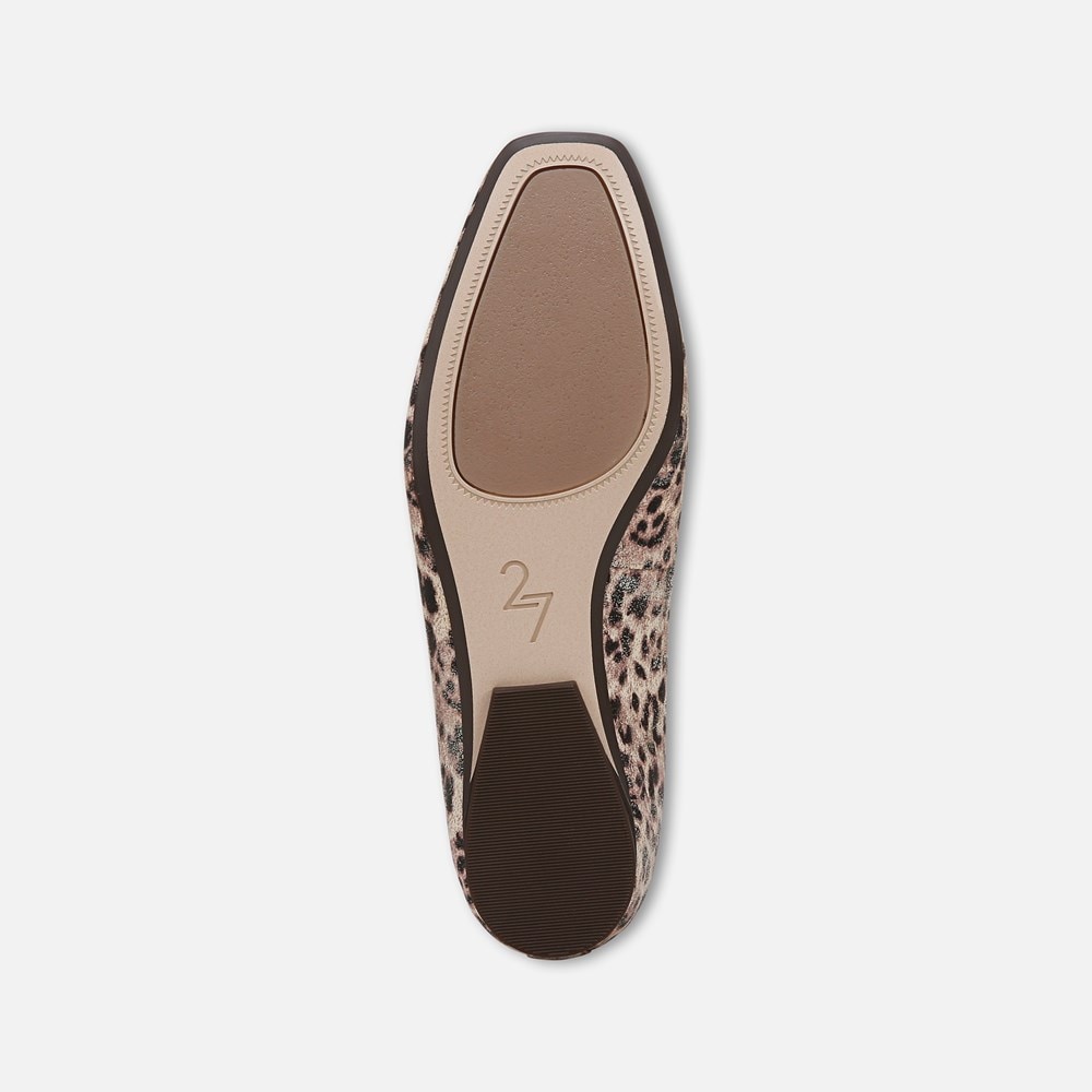 Naturalizer 27 Edit Carla Flat - Leopard Metallic Print Leather Naturalizer 27 Edit Carla Flat - Leopard Metallic Print Leather