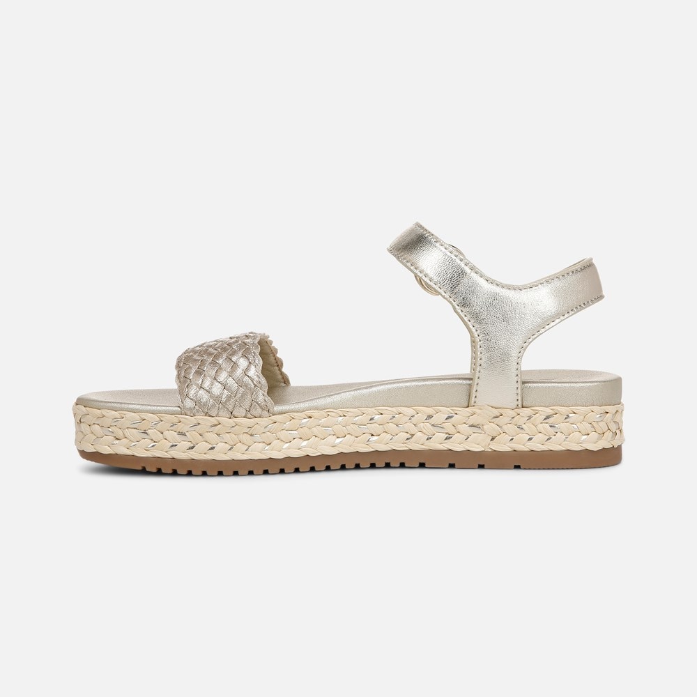 Naturalizer Neila Sandal - Champagne Raffia Naturalizer Neila Sandal - Champagne Raffia