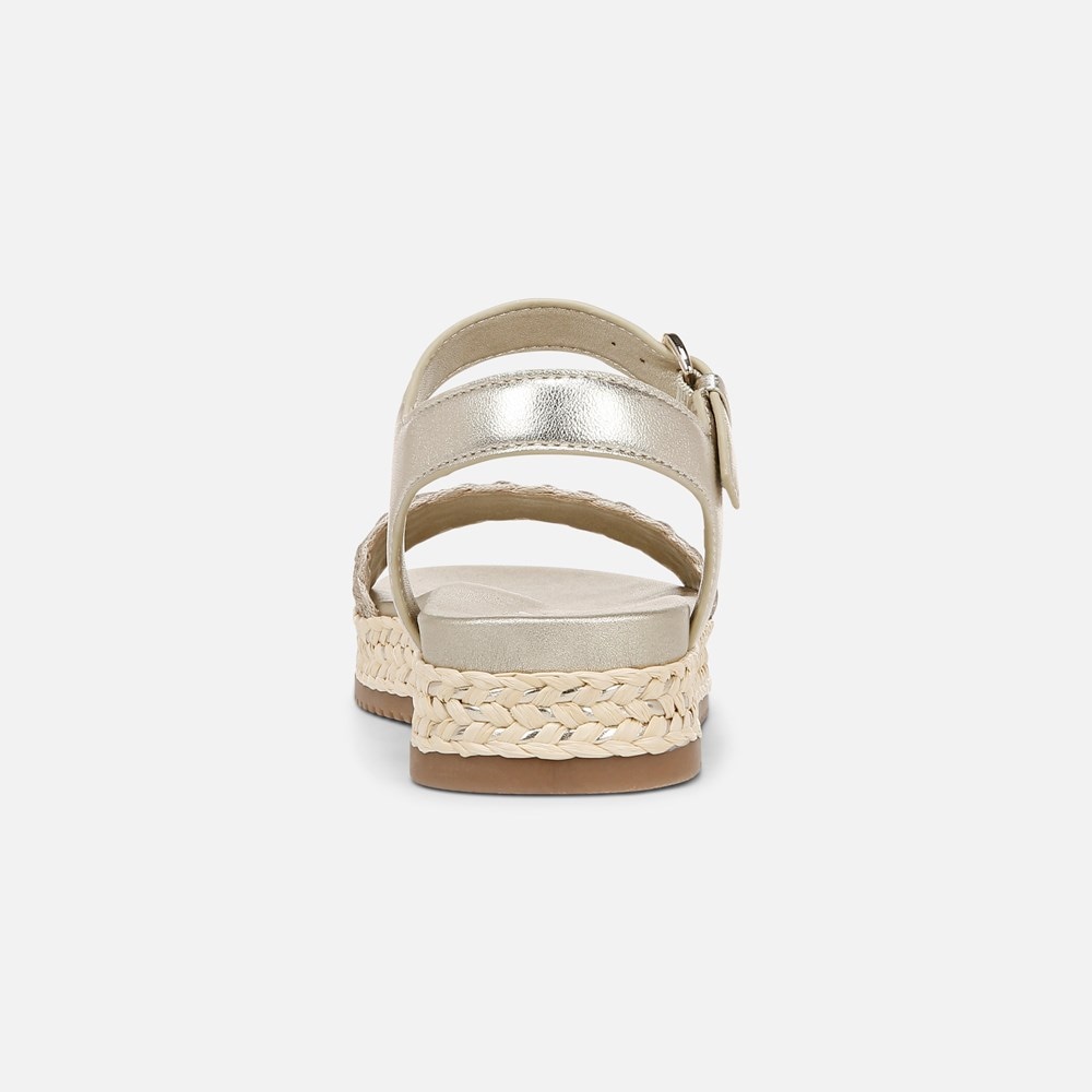 Naturalizer Neila Sandal - Champagne Raffia Naturalizer Neila Sandal - Champagne Raffia