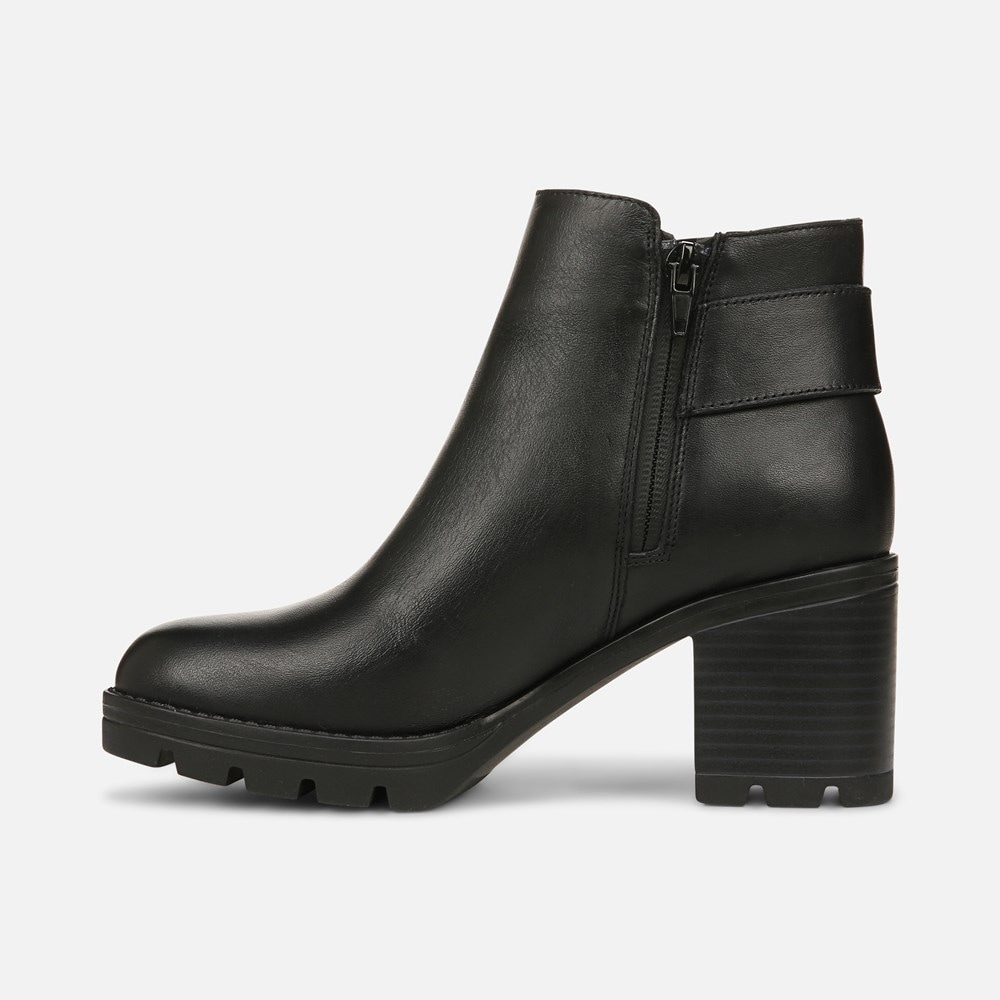 Naturalizer Veeda Weatherproof Bootie - Black Leather Naturalizer Veeda Weatherproof Bootie - Black Leather