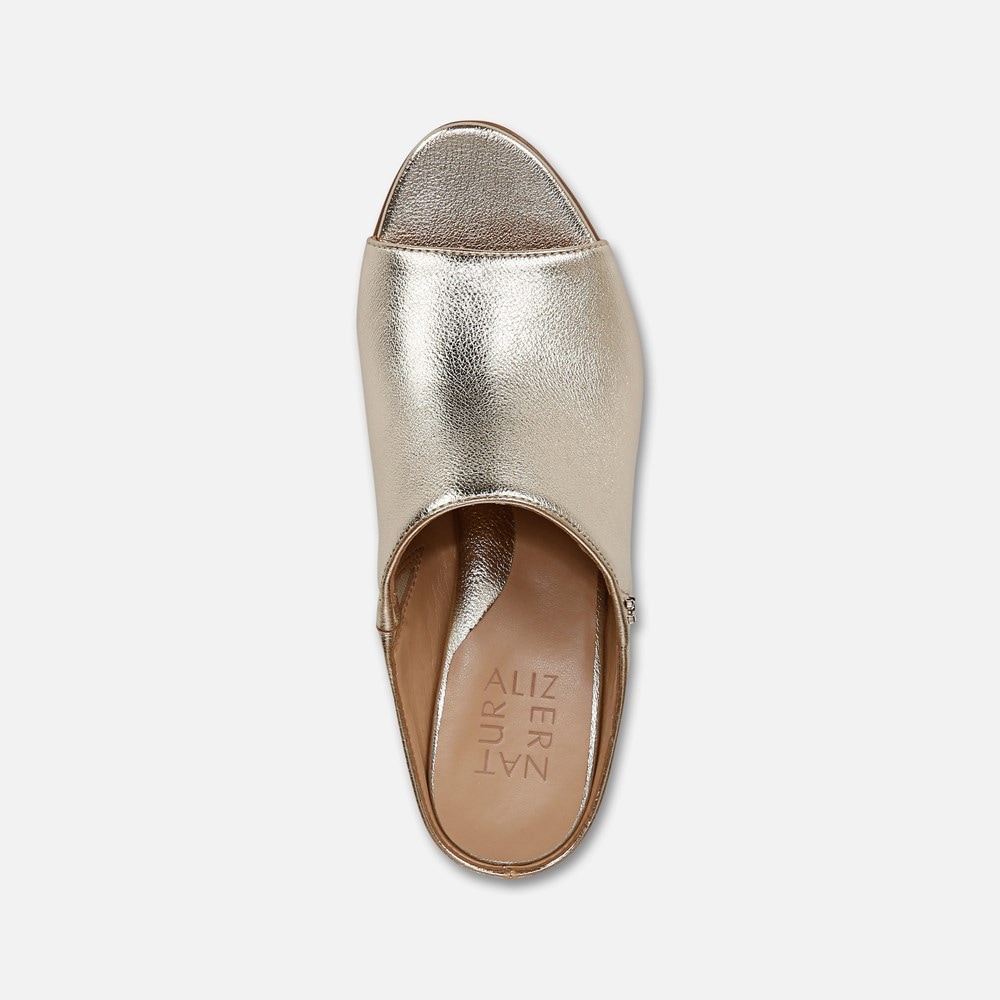 Naturalizer Imogen Dress Sandal - Champagne Faux Leather Naturalizer Imogen Dress Sandal - Champagne Faux Leather