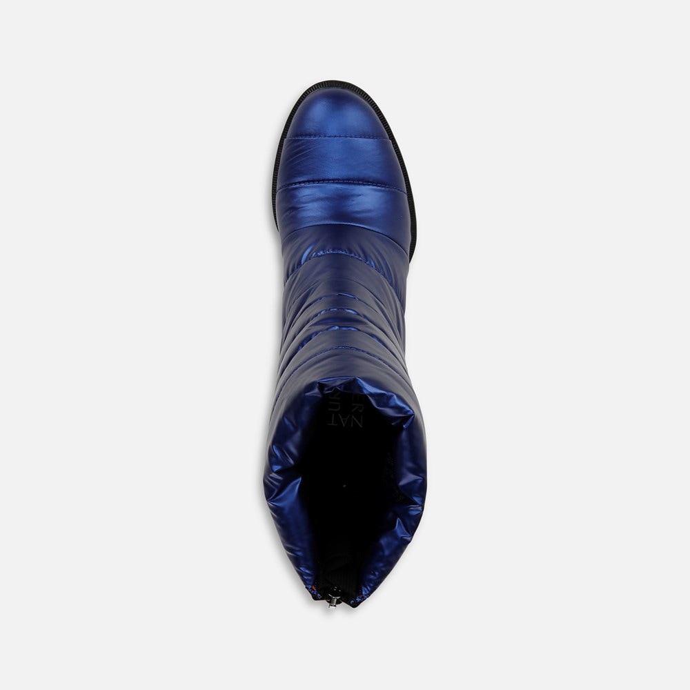 Naturalizer Think Royln Crosswalk Water Repellent Bootie - Electric Blue High Shine Nylon Naturalizer Think Royln Crosswalk Water Repellent Bootie - Electric Blue High Shine Nylon