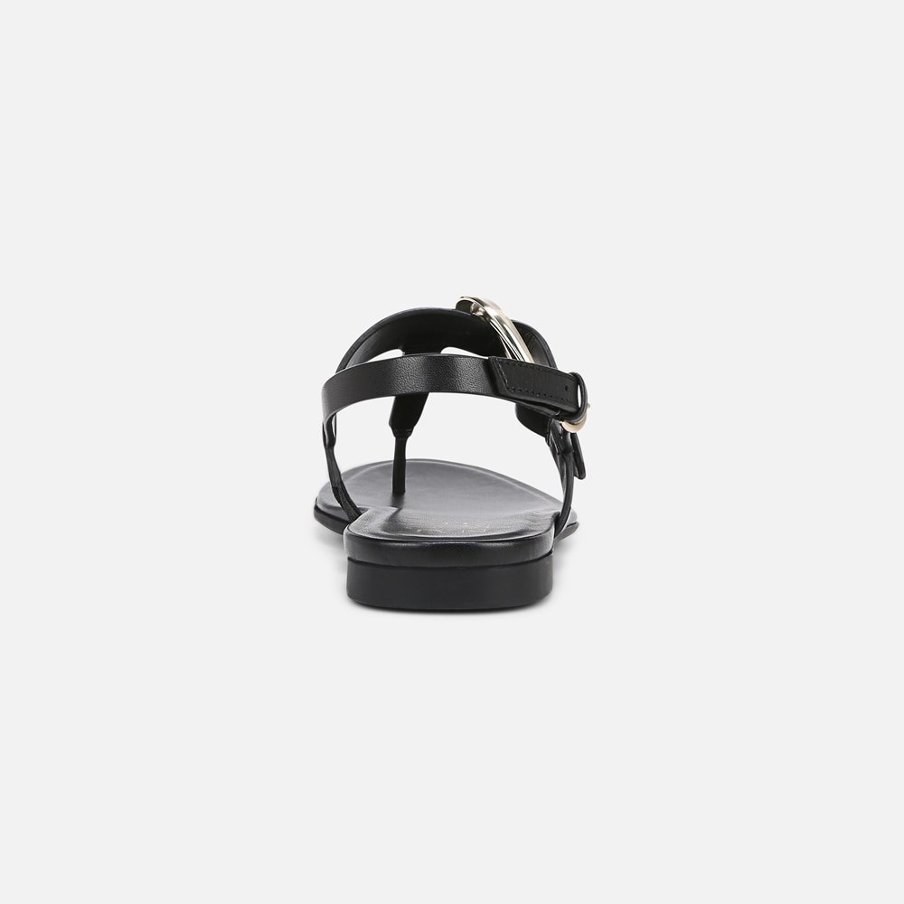 Naturalizer Taylor Sandal - Black Leather Naturalizer Taylor Sandal - Black Leather