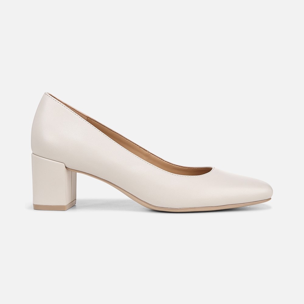 Naturalizer Karina Pump - Satin Pearl Leather Naturalizer Karina Pump - Satin Pearl Leather
