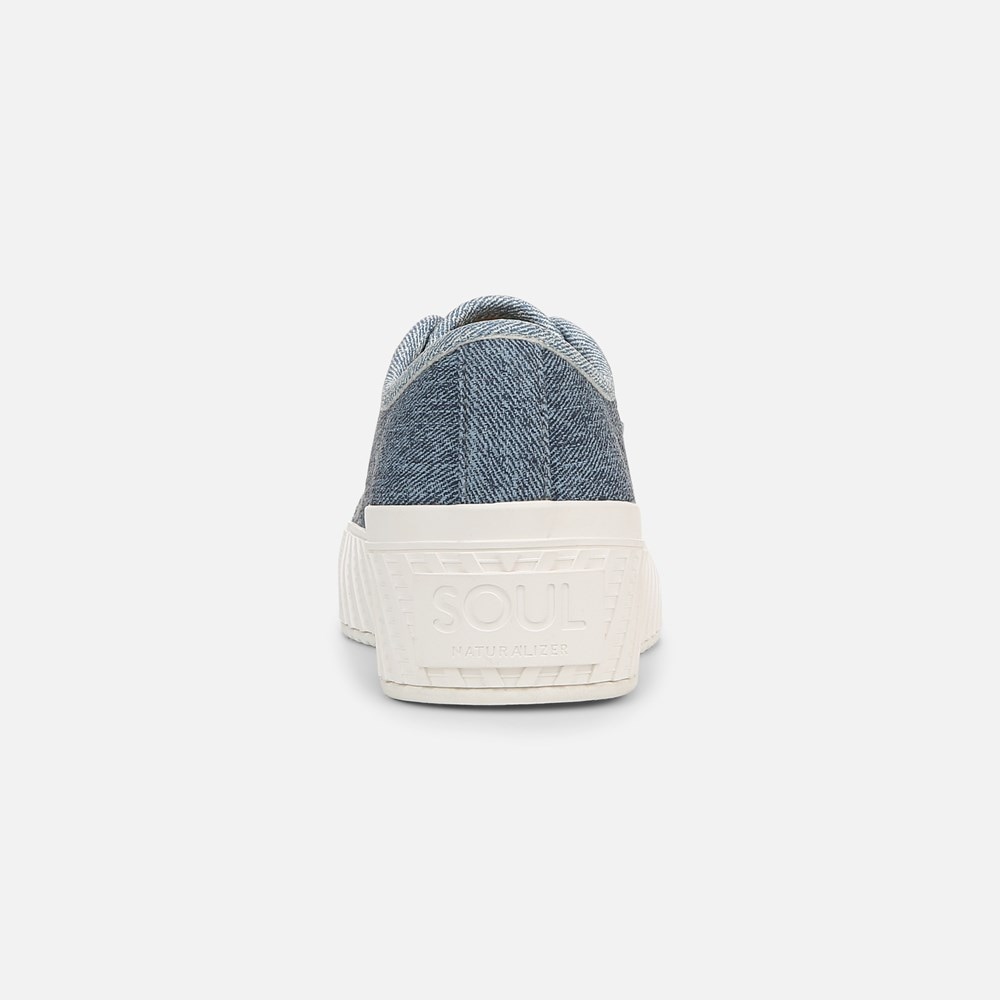 Naturalizer SOUL Iliana Lace Up Sneaker - Denim Blue Faux Leather Naturalizer SOUL Iliana Lace Up Sneaker - Denim Blue Faux Leather