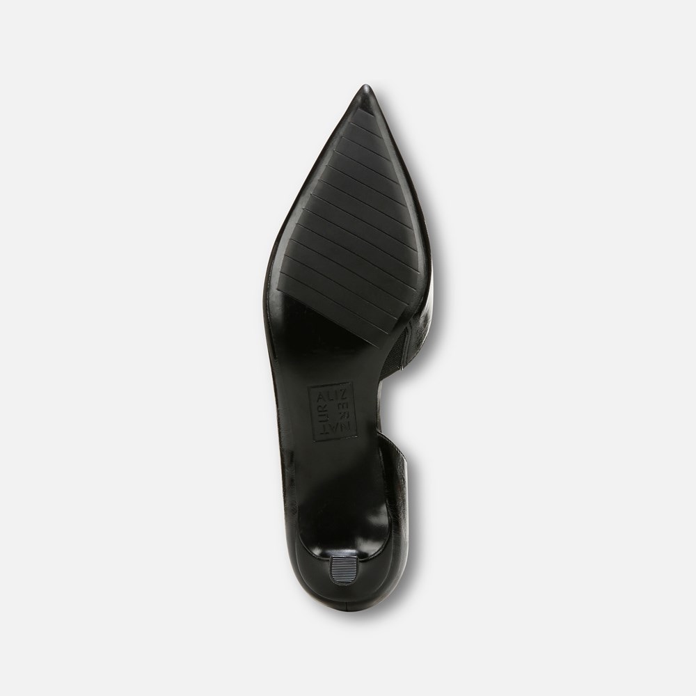 Naturalizer Gallent Pump - Black Faux Leather Naturalizer Gallent Pump - Black Faux Leather