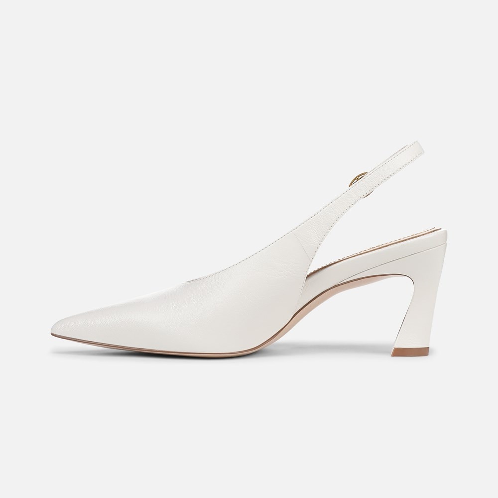 Naturalizer 27 EDIT Elaine Slingback Dress Shoe - Warm White Leather Naturalizer 27 EDIT Elaine Slingback Dress Shoe - Warm White Leather