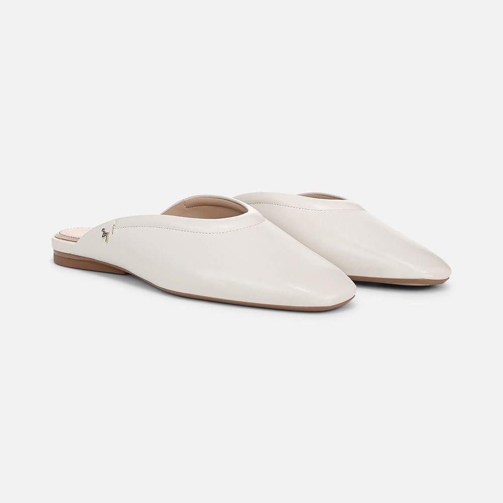 Naturalizer 27 EDIT Carla Mule - Warm White Leather