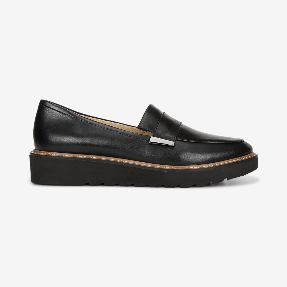 Naturalizer ADILINE LOAFER - Black Leather Naturalizer ADILINE LOAFER - Black Leather