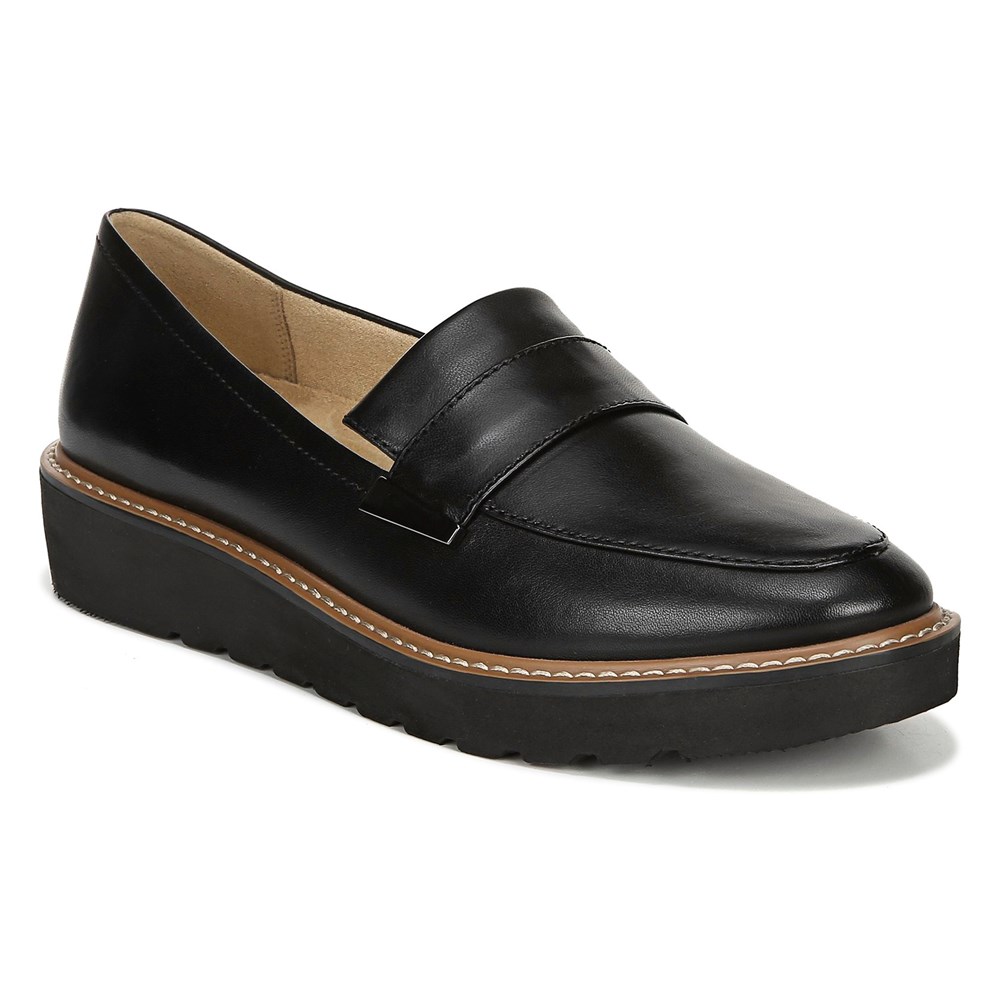 Naturalizer ADILINE LOAFER - Black Leather Naturalizer ADILINE LOAFER - Black Leather