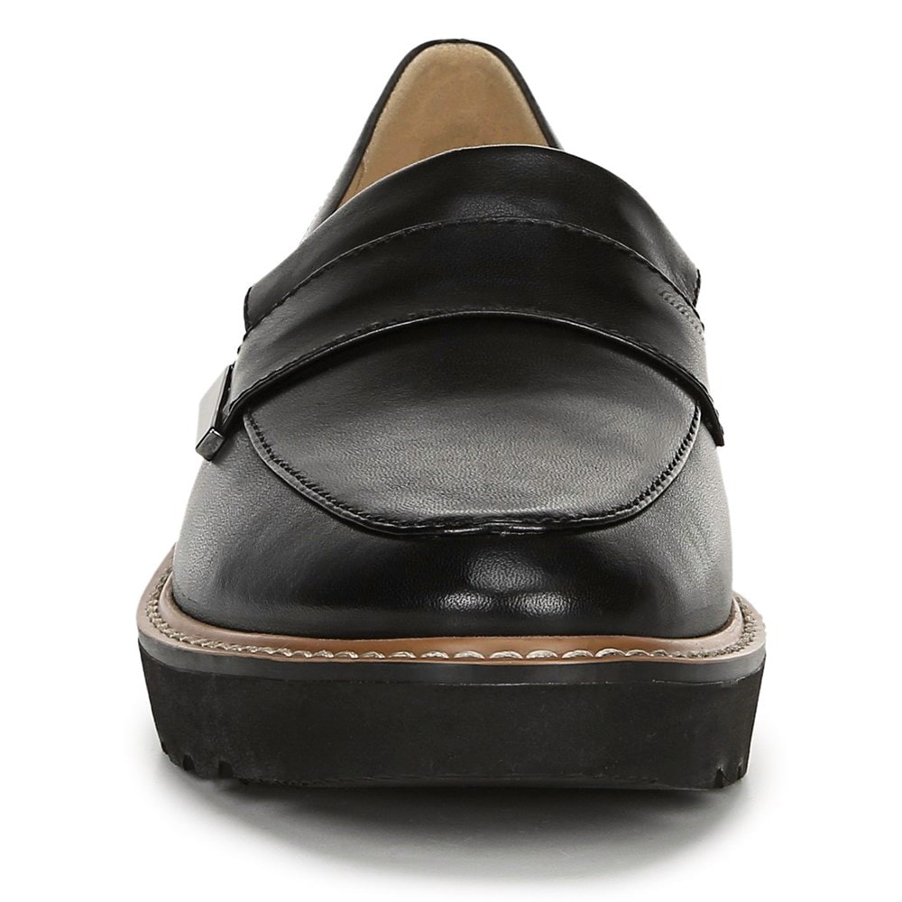 Naturalizer ADILINE LOAFER - Black Leather Naturalizer ADILINE LOAFER - Black Leather
