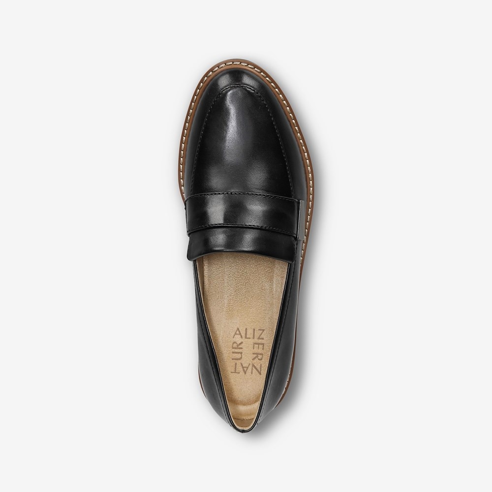 Naturalizer ADILINE LOAFER - Black Leather Naturalizer ADILINE LOAFER - Black Leather