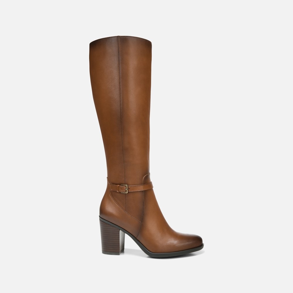 Naturalizer Kalina Knee High Boot - Ciderspice Leather Naturalizer Kalina Knee High Boot - Ciderspice Leather