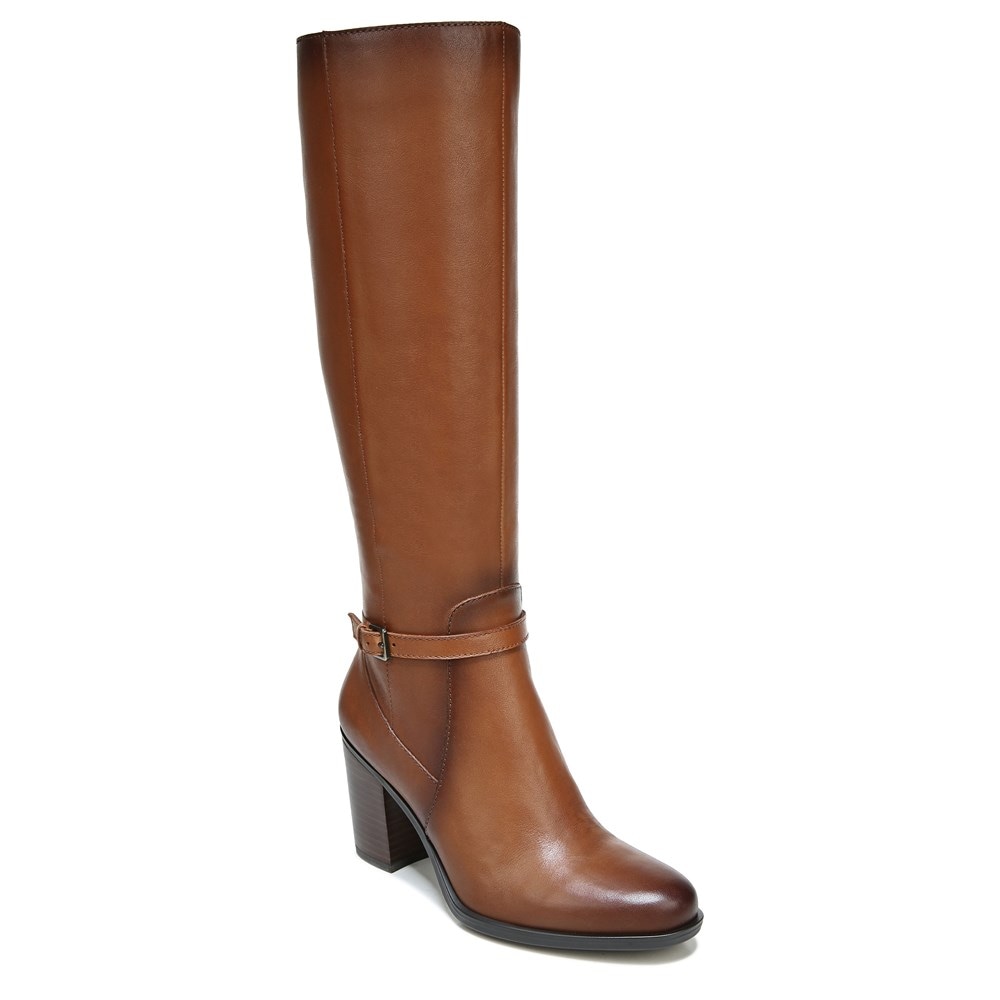 Naturalizer Kalina Knee High Boot - Ciderspice Leather Naturalizer Kalina Knee High Boot - Ciderspice Leather
